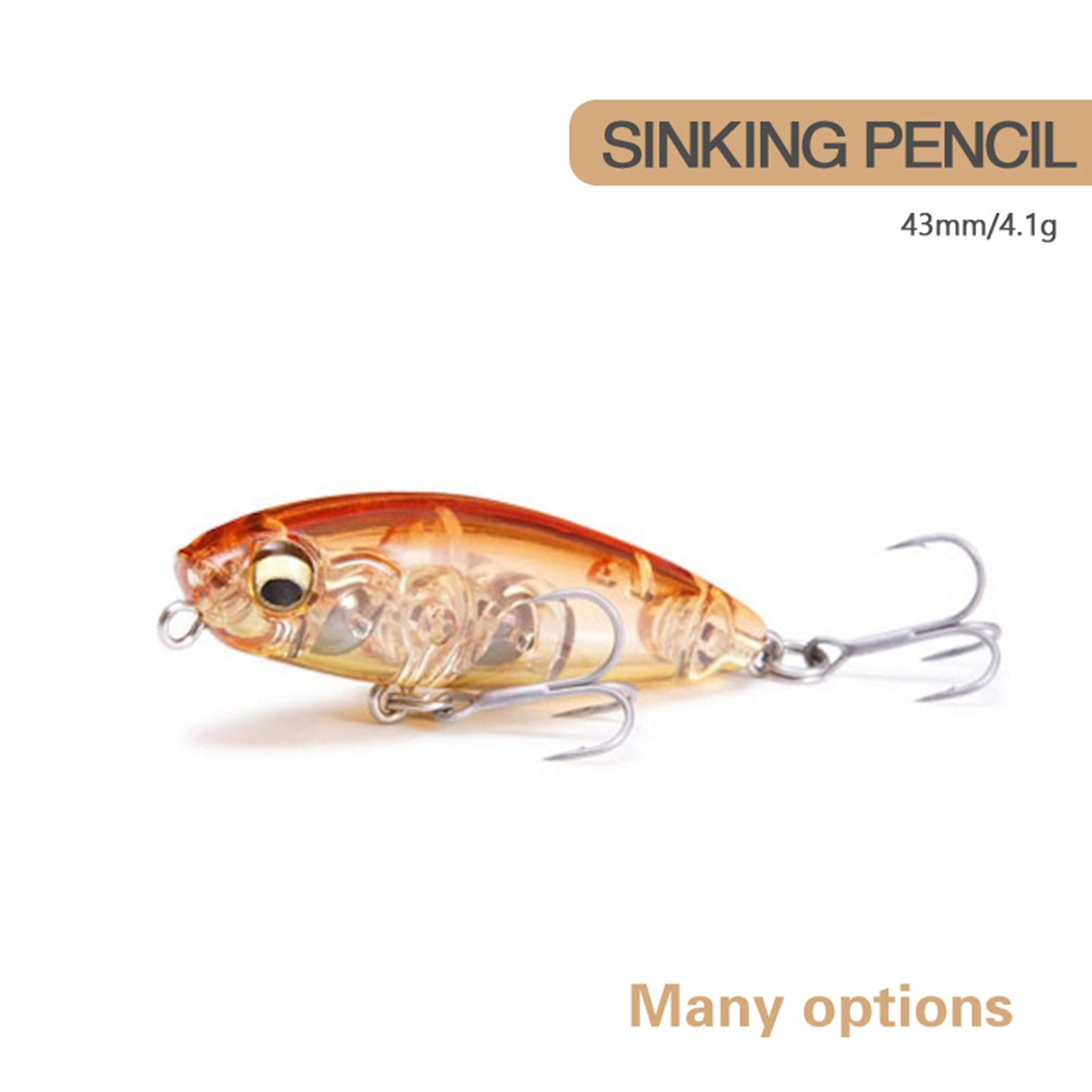 4.3cm 4.1g Fishing Lure Mini M - Fishing Lure Jerkbait ulasan dan harga