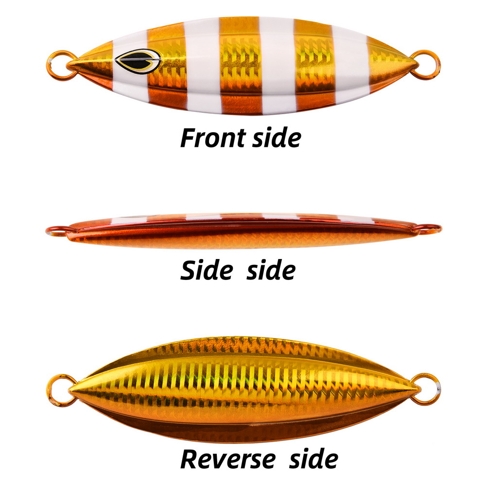 1PC Slow Jig 40g 60g 80g 100g  - Fishing Lure Spoon ulasan dan harga