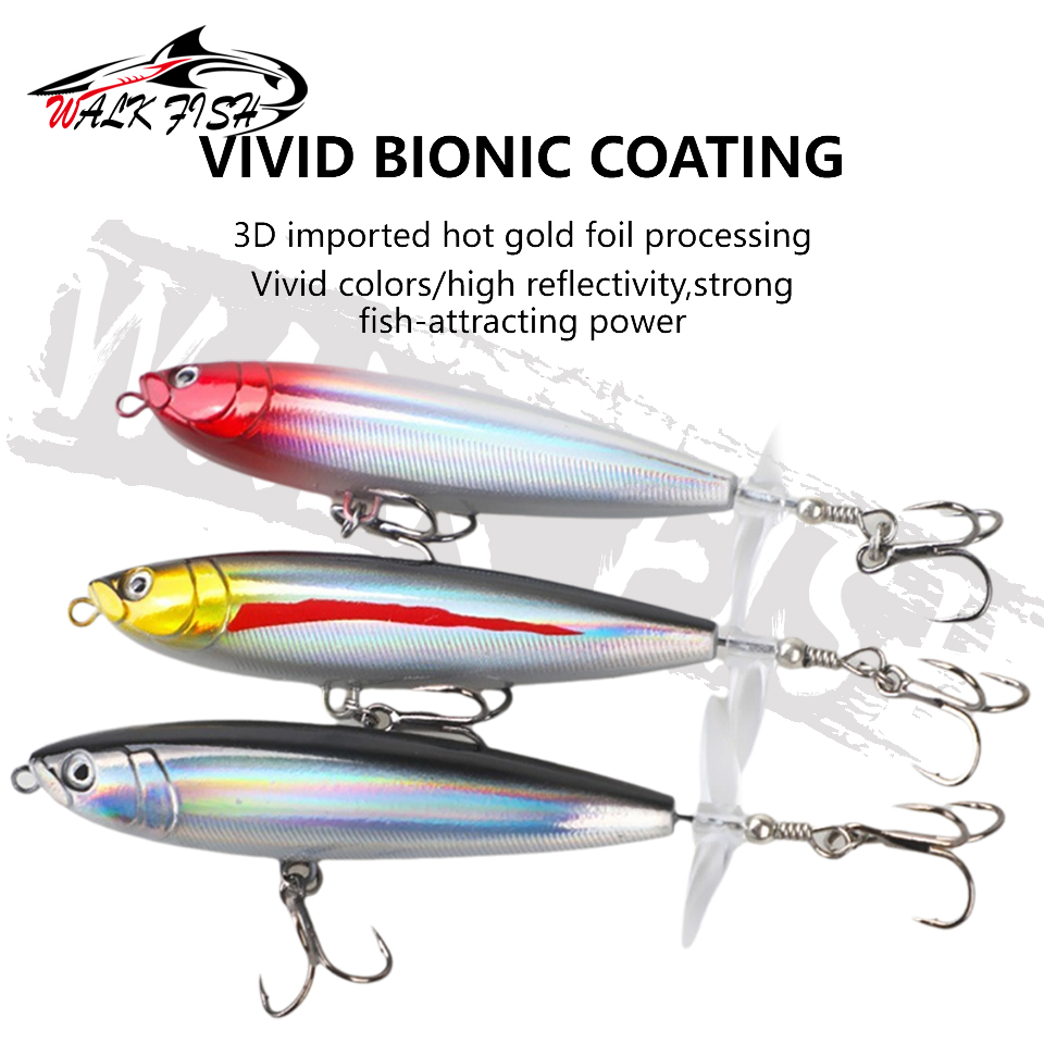 WALK FISH 7g/11g Pencil Bait S - Fishing Lure Buzzbait ulasan dan harga