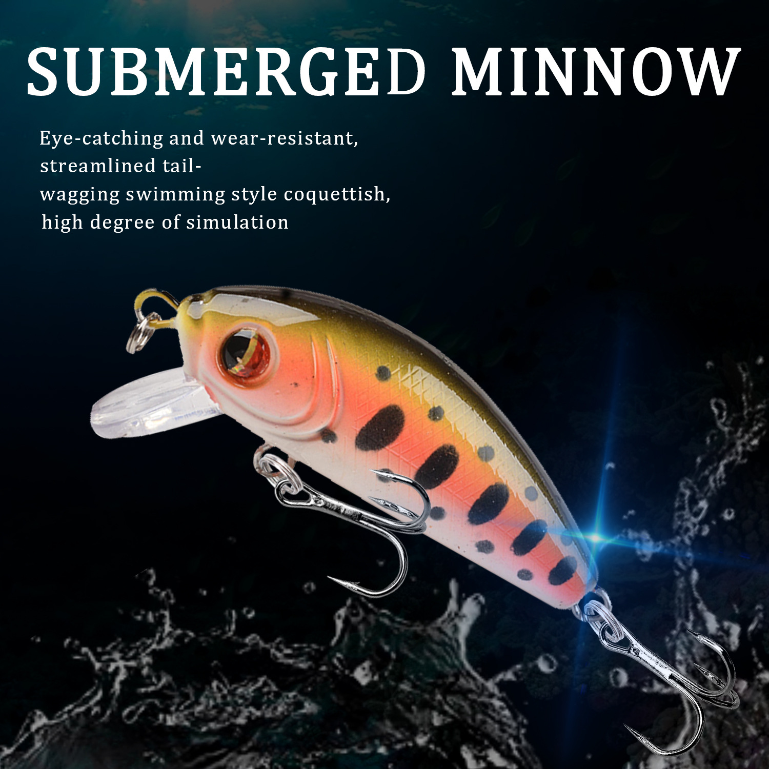 1pc Japan Hot Model Minnow Fis - Fishing Lure Jerkbait ulasan dan harga